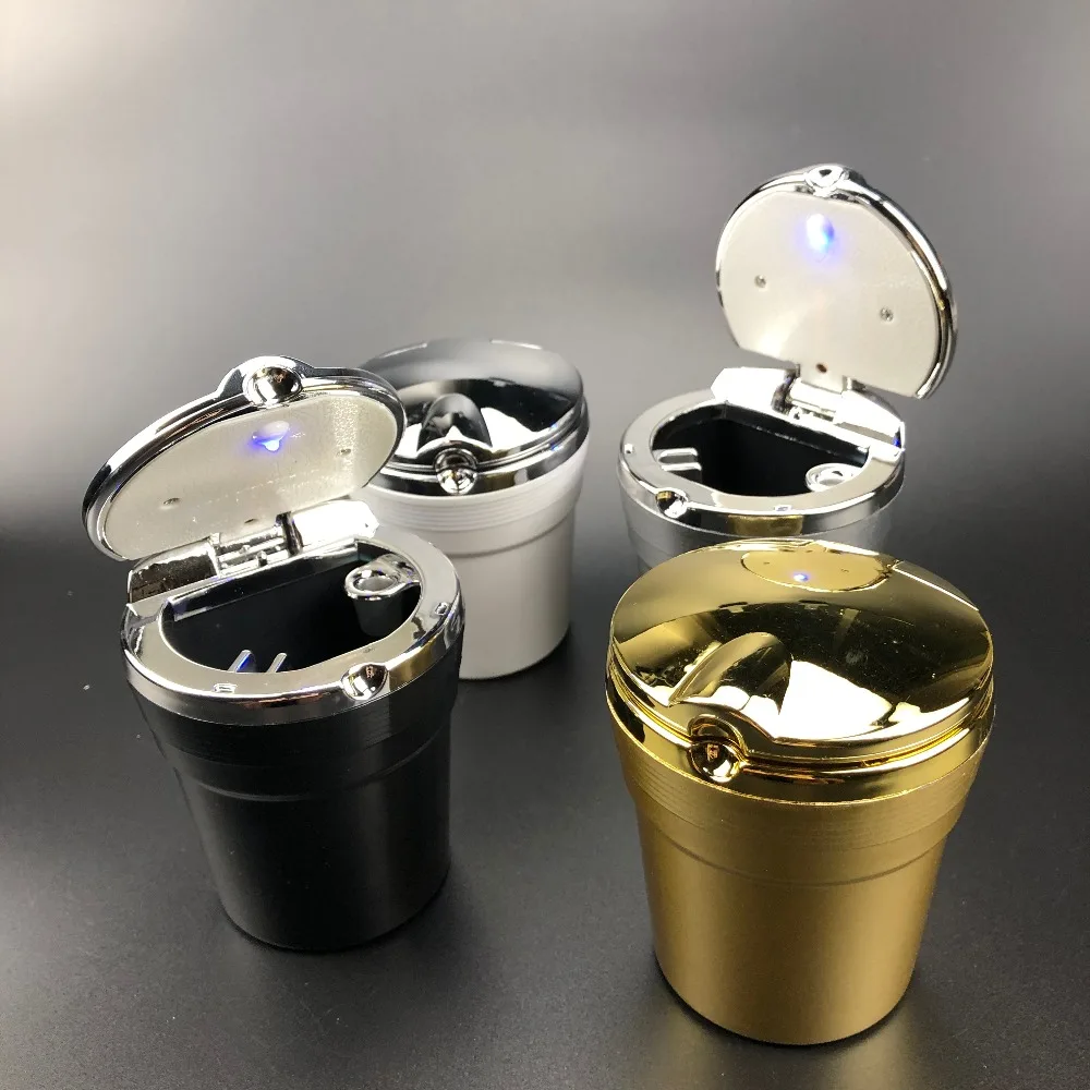 Автомобильная светодиодная пепельница для сигарет с синим светом Toyota Prius Levin Crown