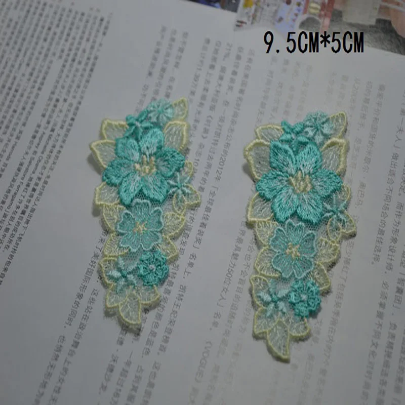 (3 шт./лот) розовые синие фиолетовые желтые коричневые нашивки для свадебной