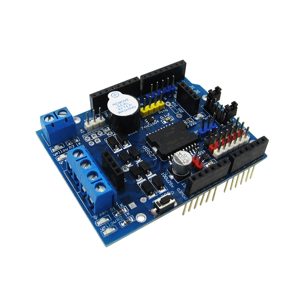 

1 шт., драйвер двигателя L298P, совместимый с UNO MEGA 2560