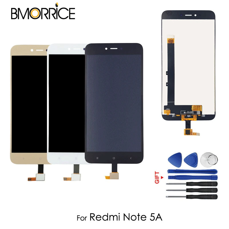 5 дюймовый ЖК дисплей для Xiaomi Redmi Примечание 5A 2 ГБ/5A Prime 3 Гб кодирующий