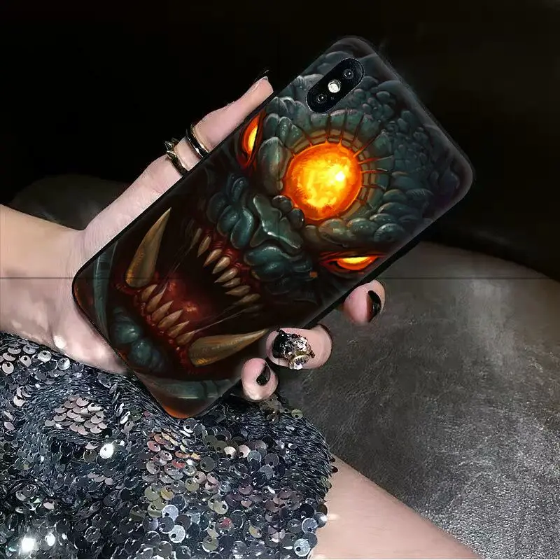 Чехол для телефона Babaite Shadow Fiend Dota 2 DIY с рисунком чехол Apple iPhone 8 7 6 6S Plus X XS MAX 5 5S SE XR |
