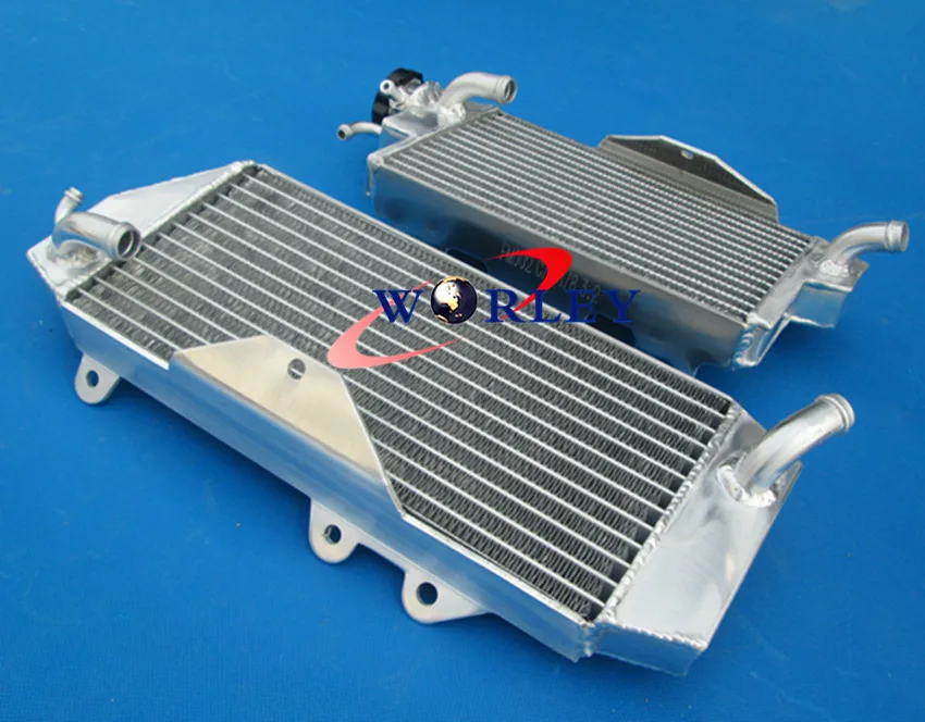 Для KAWASAKI KXF450 KX450F KXF 450 2010 2011 2012 2013 2014 2015 алюминиевый радиатор 10 15 11 12 13 14 лет|kawasaki