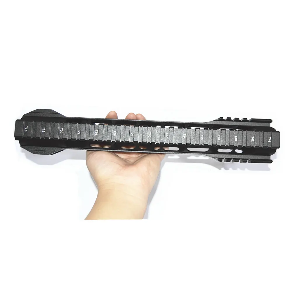 FIRECLUB " 10" 1" 15" дюймов MLOK Handguard бесплатный поплавок супер тонкий ar 15 Handguard Quad Rail для M4 M16 со стальной бочковой гайкой