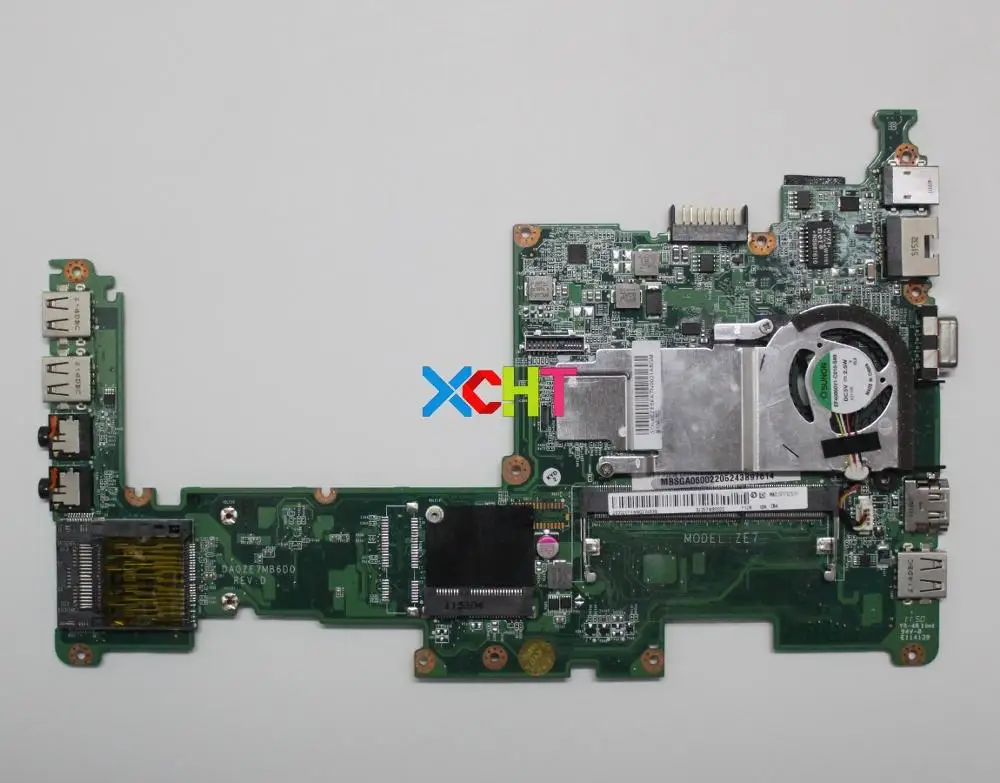 Материнская плата для ноутбука Acer Aspire One D270 MB.SGA06.002 MBSGA06002 DA0ZE7MB6D0 N2600 1 6 GHz идеально