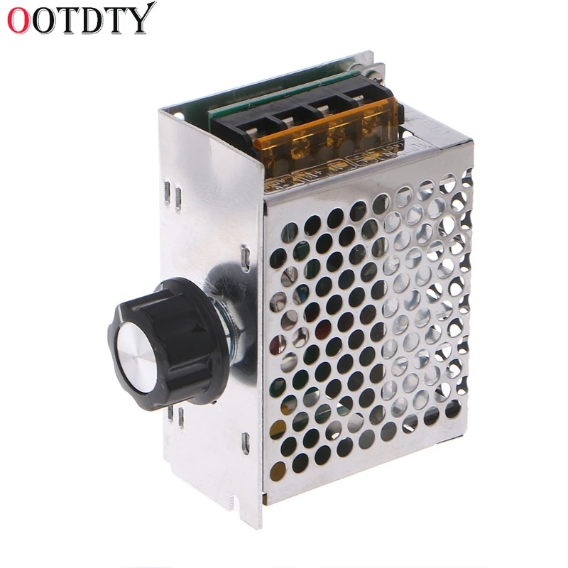 OOTDTY AC 220 В 4000 Вт высокой мощности Мощность SCR Скорость электронный регулятор Напряжение регулятор регулятора