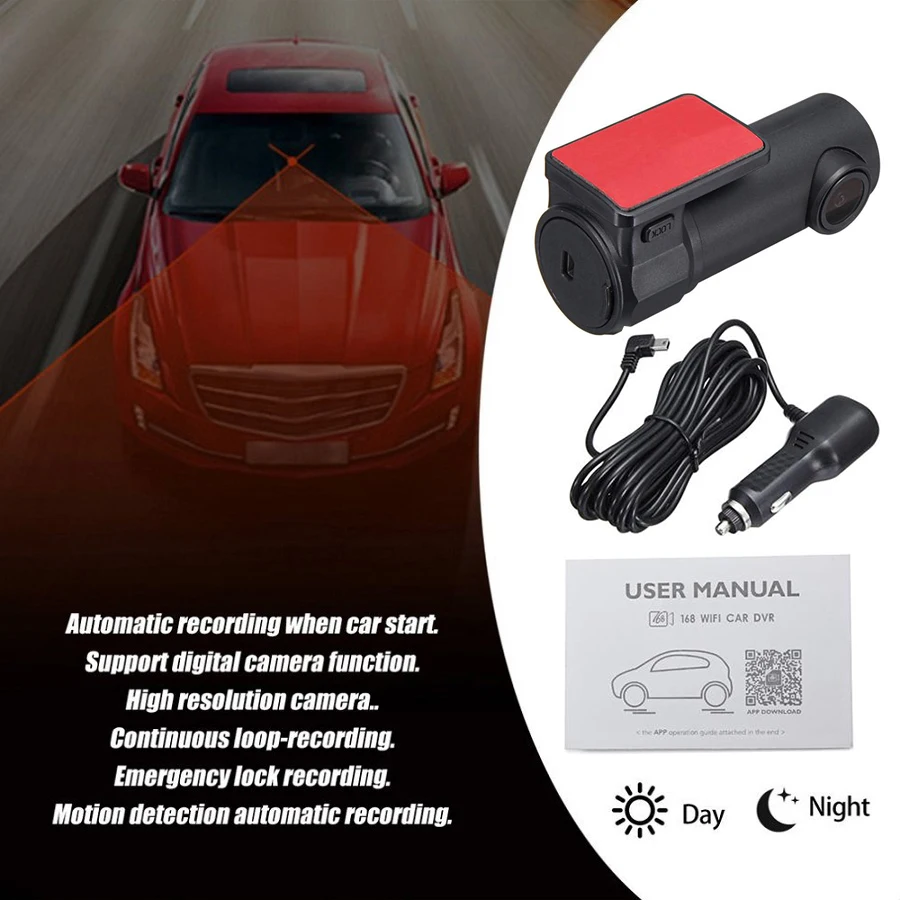 Newest Car DVR Camera Smart Dash Cam Full HD 1080P Dashcam Video Recording Registrars WIFI Wireless DVR Camera Dash Cam