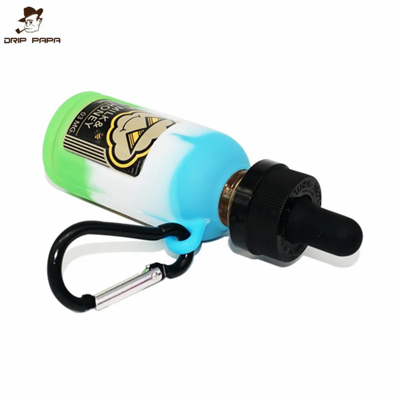 Масло для электронных сигарет бутылка силиконовая крышка Нескользящая лента 30