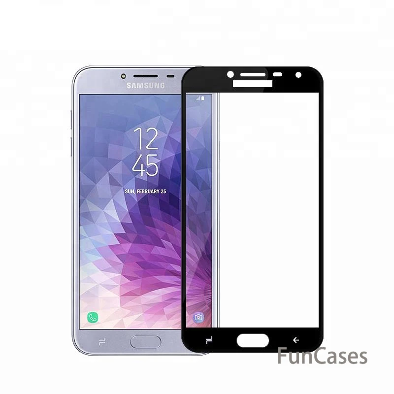 Защитный Стекло на samsung Galaxy J4 2018 чехол закаленное для J6 плюс J8 A6 A8 J 4 J400