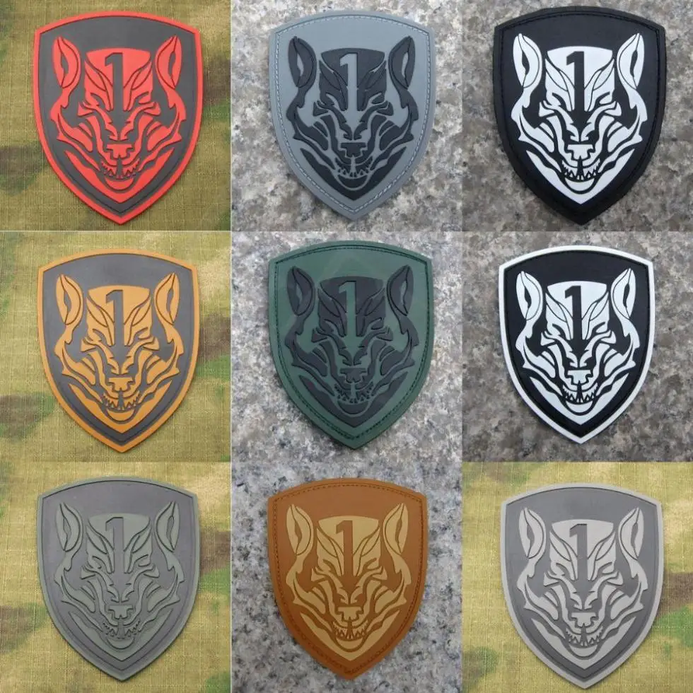 Медаль знаменитости Wolfpack 3D ПВХ-патч | Дом и сад