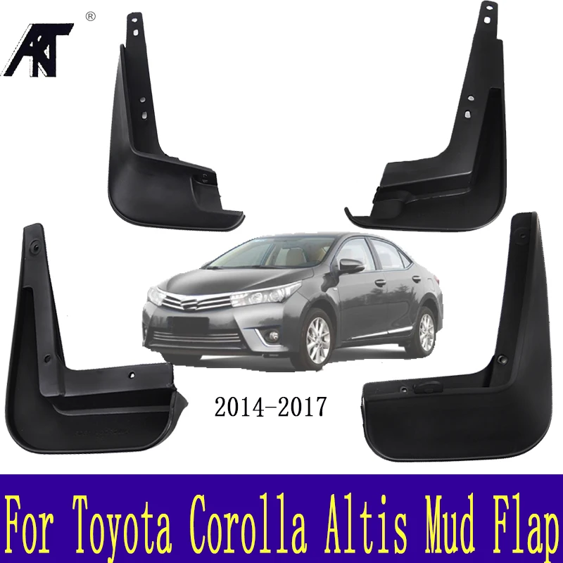 

Грязеоткидной клапан для Toyota Corolla Altis 2014-2017, Литые Автомобильные Брызговики, брызговики, грязеоткидной клапан, брызговики