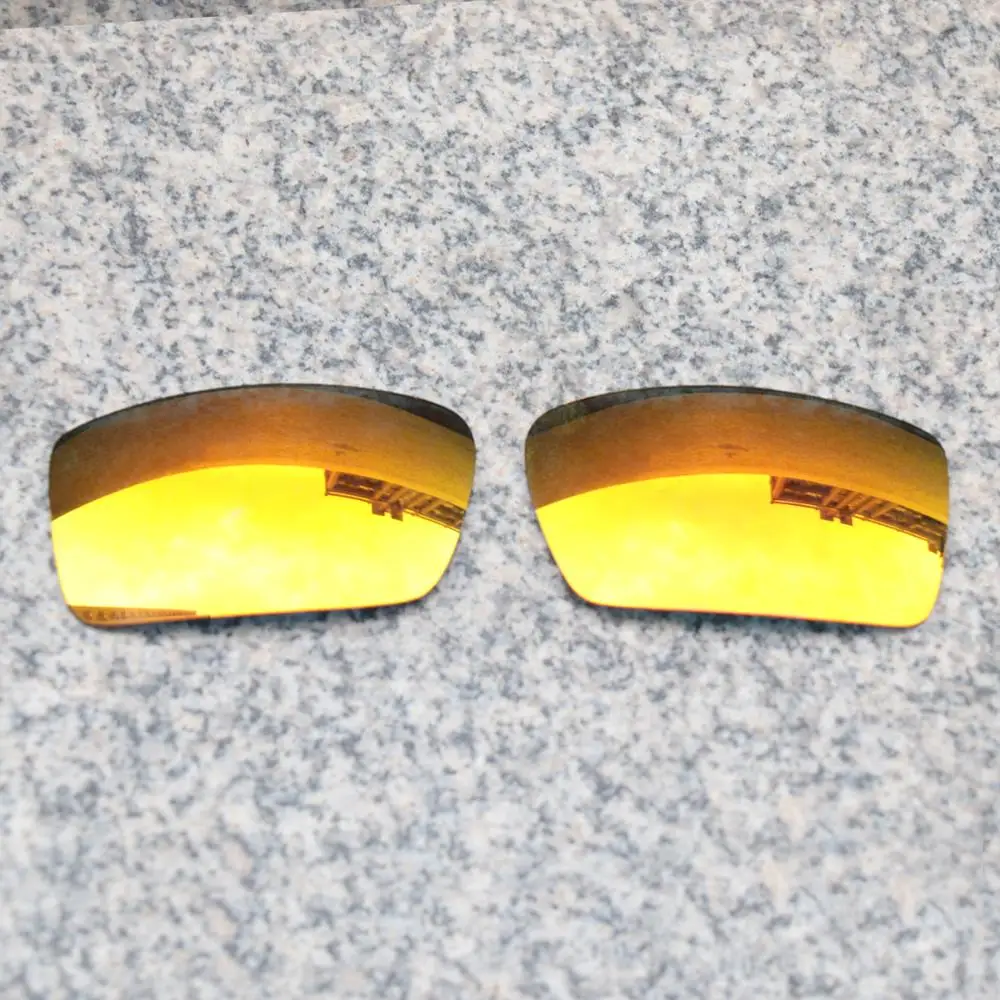 Wholesale E.O.S Polarized Enhanced Replacement Lenses for Oakley Crankshaft Sunglasses - Fire Red Polarized Mirror