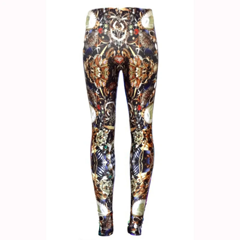 Women's Leggings Pants Hot Sell Women Legins Vibrant and Artistic Digital Print Pants Trousers Stretch Pants
