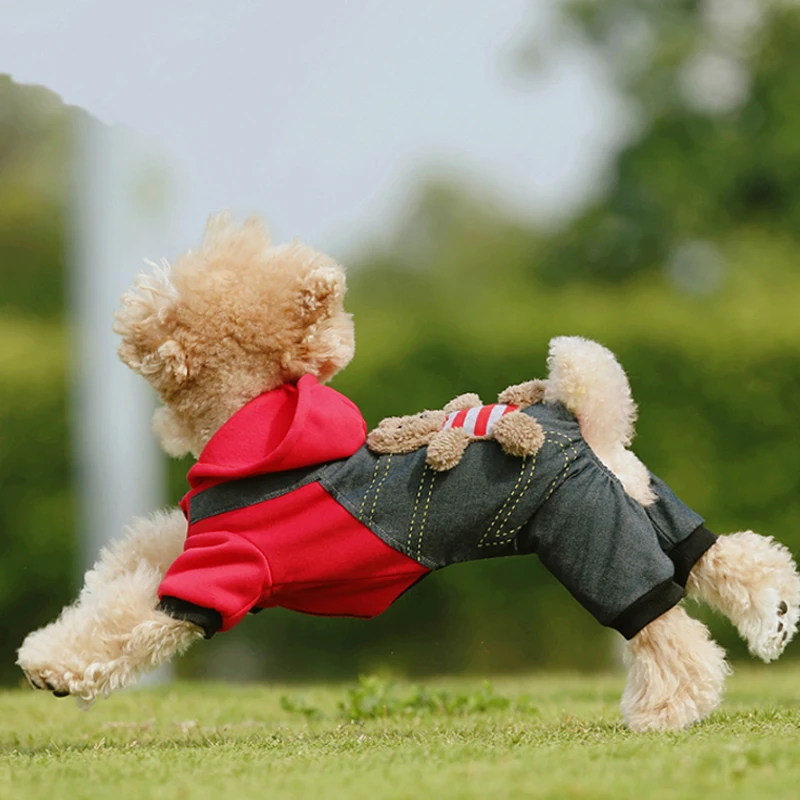 Лучшая детская одежда для собак с Микки зимняя ветрозащитная Теплая Лыжная