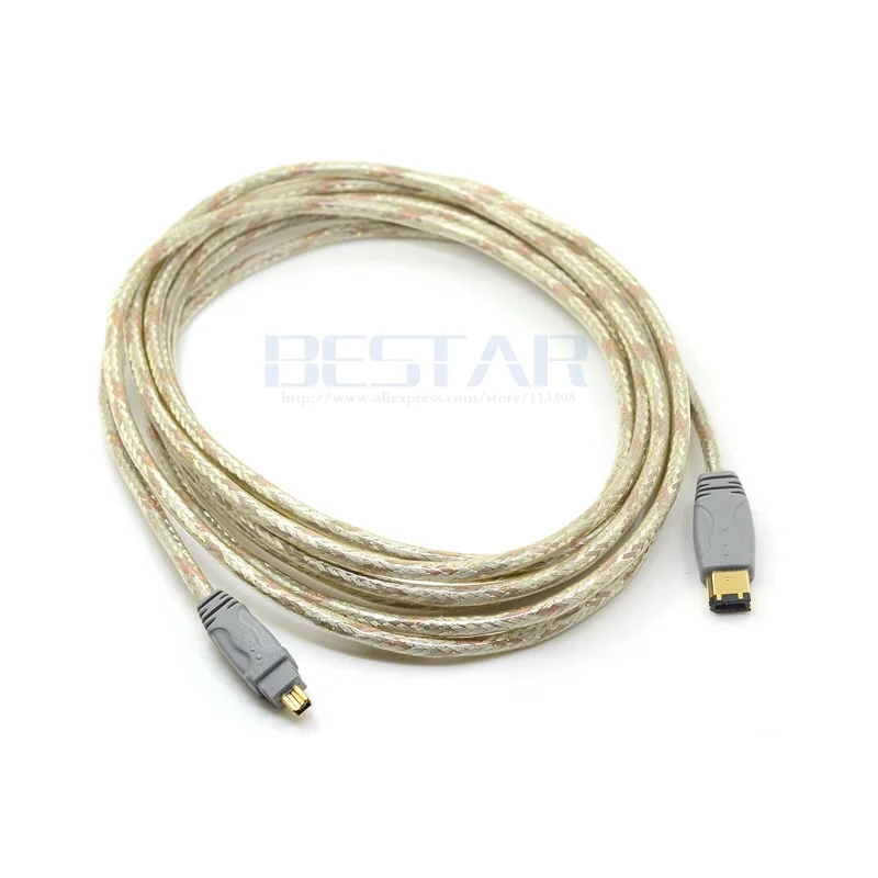 Кабель IEEE1394 от 4 P до 6 Pin Firewire 800 Firewire400 1394A Pin|Компьютерные кабели и разъемы| |