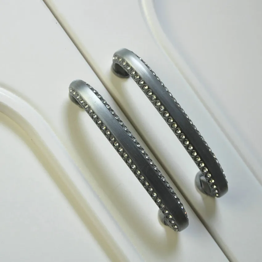 Ретро стразы 96 мм 128 мебельные ручки античный Железный комод дверная ручка шкафа