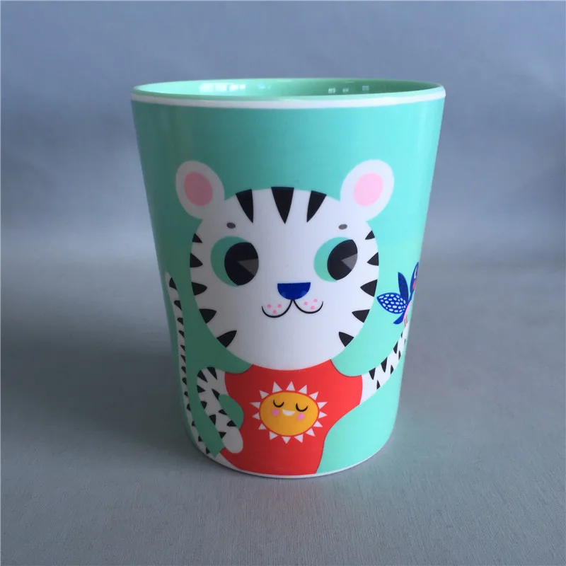 Детские чашки с рисунком из мультфильма для воды бутылки напитков детей