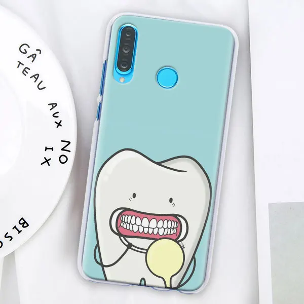 001 Инструменты стоматолога Футляр для телефона для huawei P30 Pro P10 P20 P30 Lite P8 P9 Lite P Smart Plus чехол - Цвет: 001