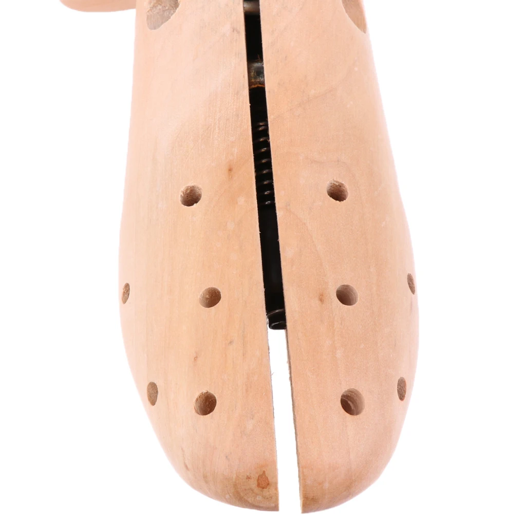 

Unisex Cedar Wooden Boots Shoe Tree Women Mens Shoes Stretcher Expander Shaper Keeper Adjustable 2 Ways EU 35-46