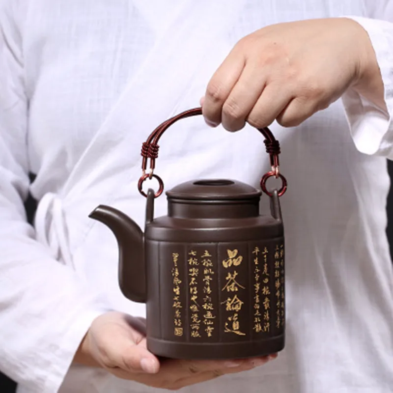 2020 Sale Teapot Yixing Zisha Clay Teapots Porcelain Infuser 750ml Yangtong Hu New Design Famous Handmade Pots Drop Shipping | Дом и сад