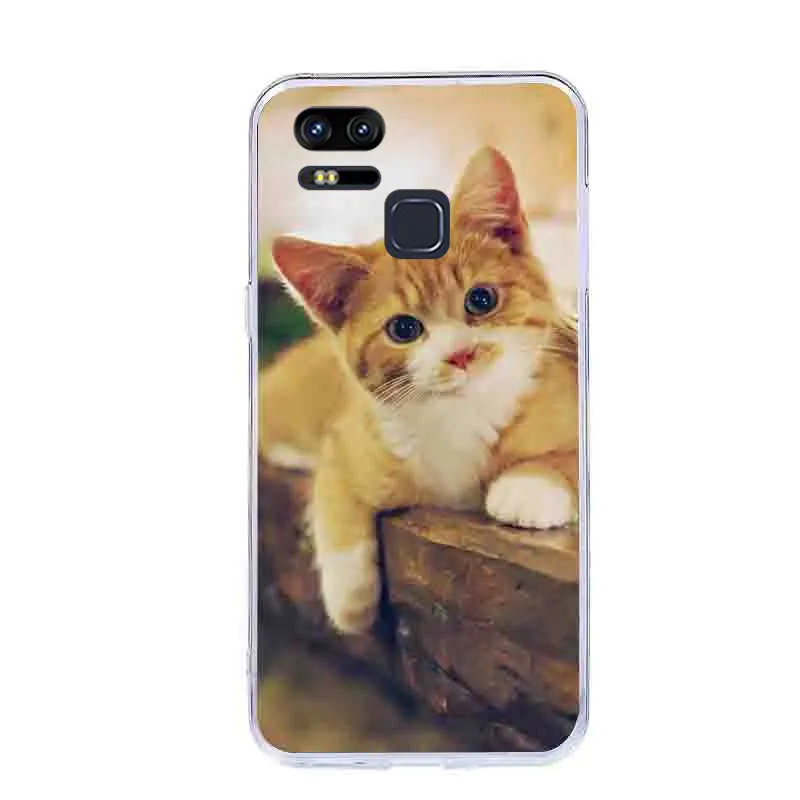 Чехол CALROVTE для Asus Zenfone 3 Zoom ZE553KL мягкая задняя крышка из ТПУ с животными S чехлы