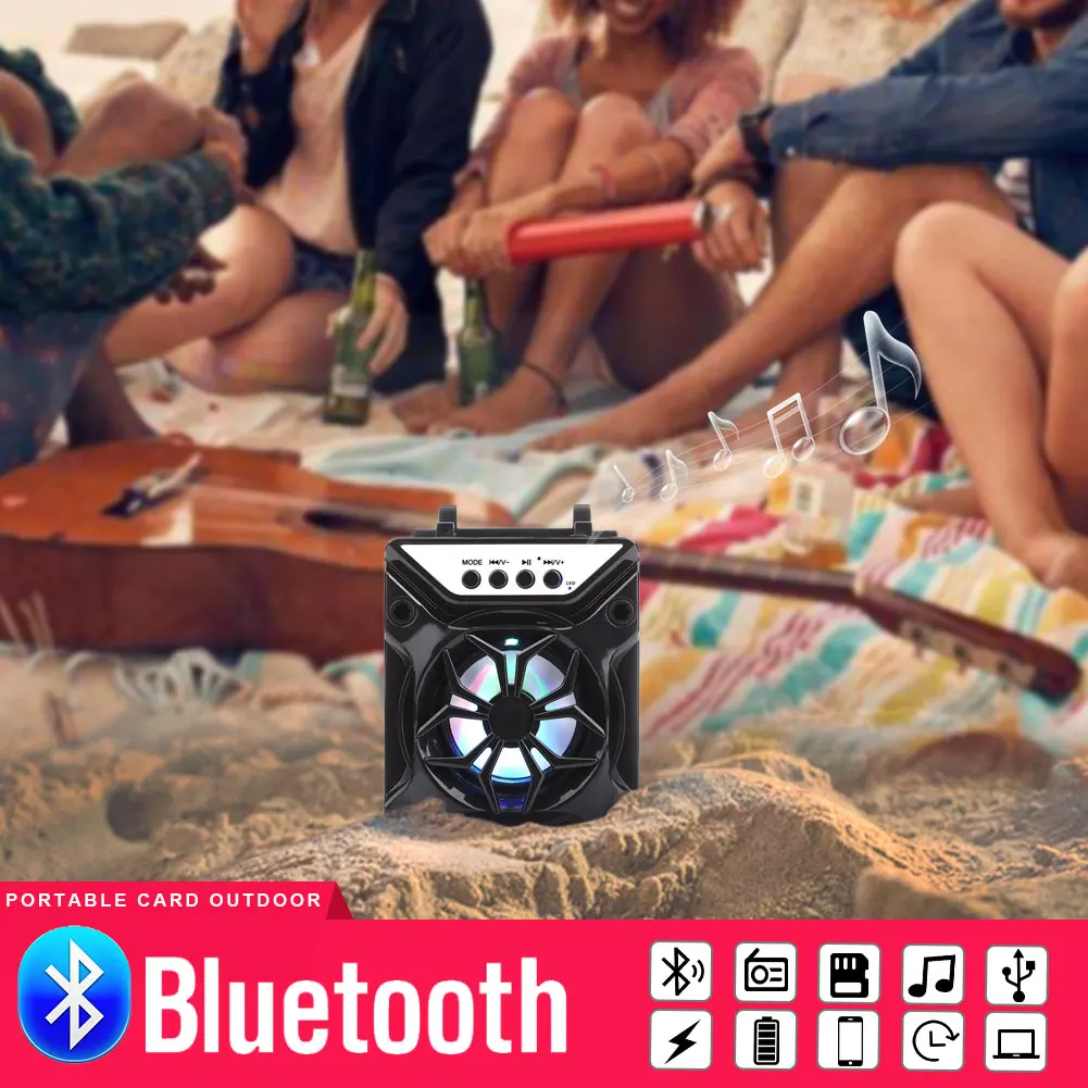 5 Вт Bluetooth динамик беспроводной музыкальный плеер для улицы мини