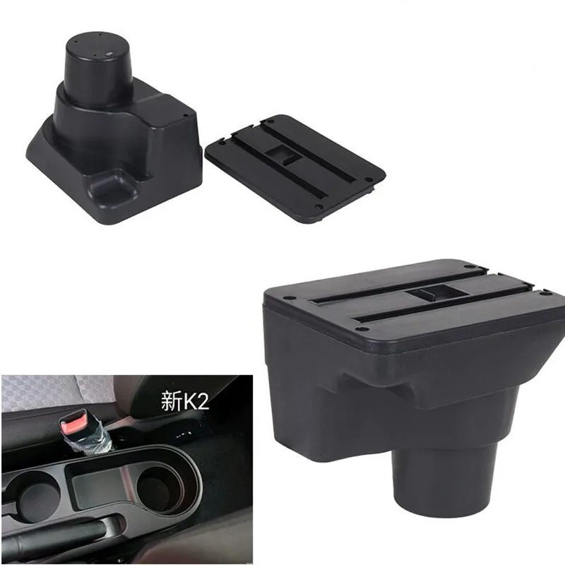 Подлокотник для России KIA K2 Rio 3 автомобильное хранилище аксессуары