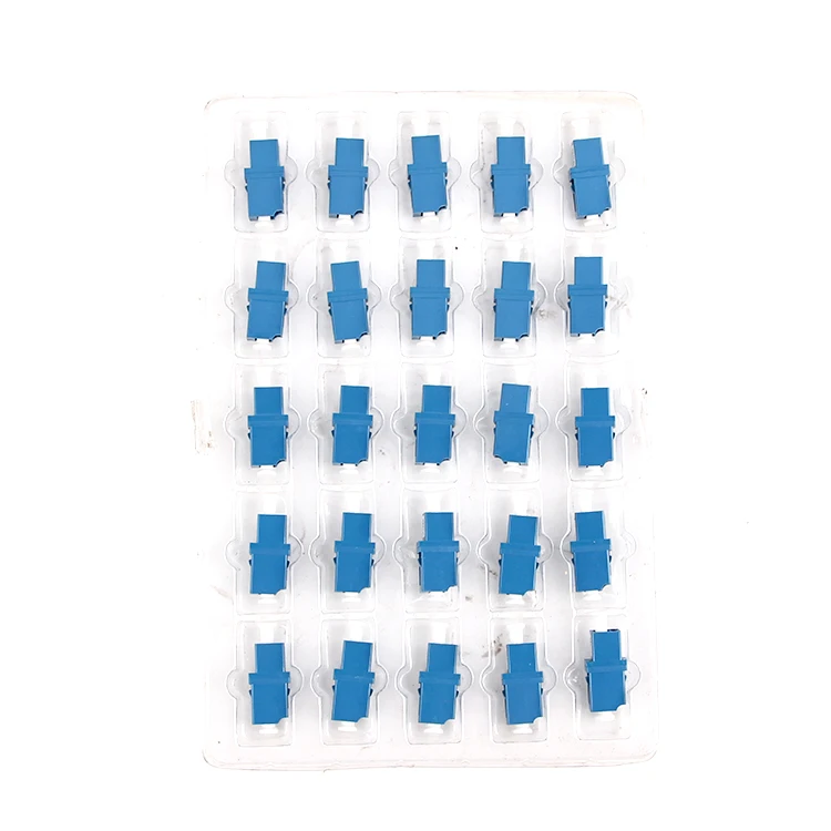 

20pcs LC 7dB attenuator fiber attenuator LC fixed flange attenuator 7dB coupler flange Free shipping