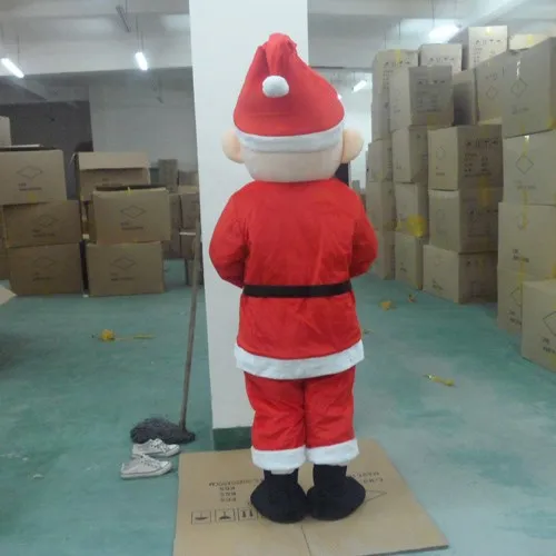 

Santa Claus Mascot Costume Cartoon Mascot Costume Festival Costumes Fancy Dress Costume Adult Size Free Shipping