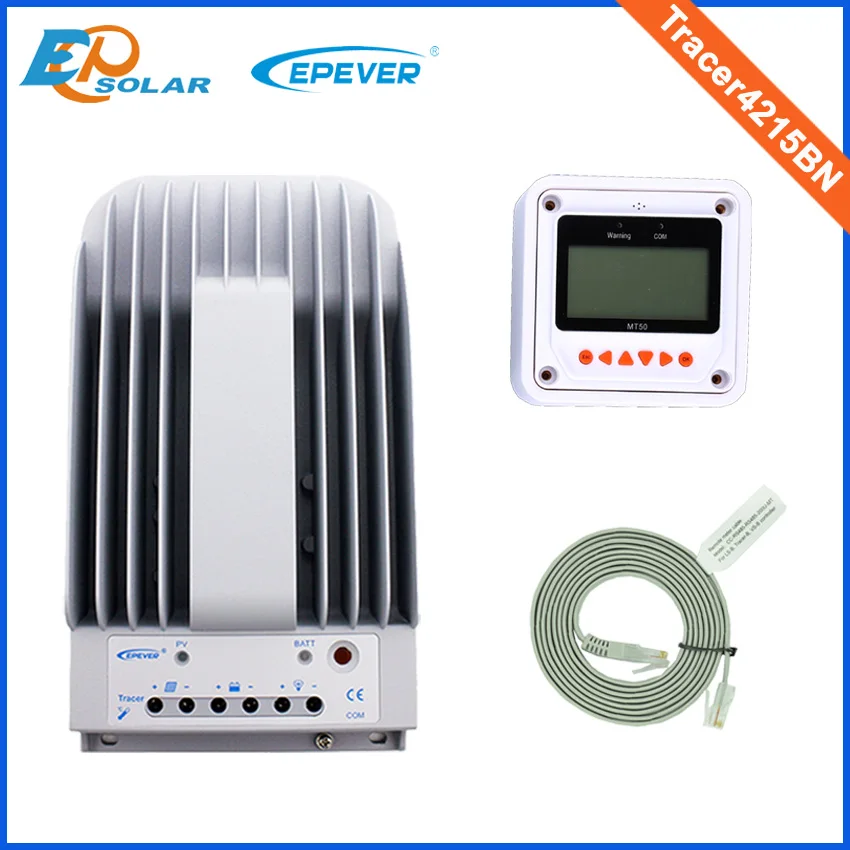 Контроллер заряда солнечной батареи 40A MPPT EPEVER максимальный вход PV 40amp Tracer4215BN 150 в с