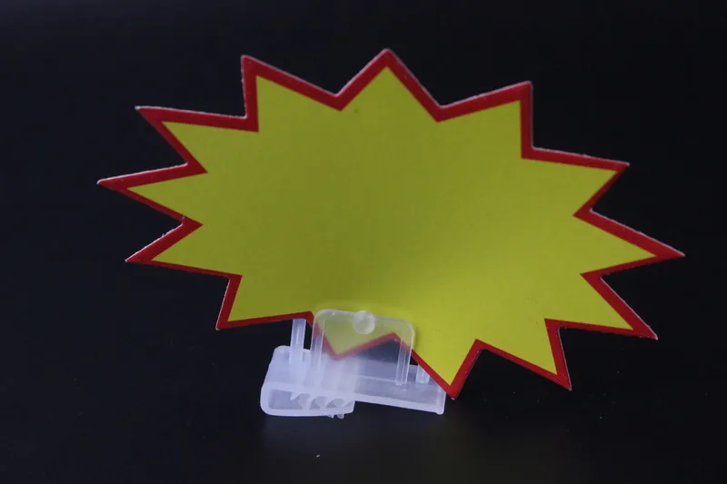 Рекламная бирка для поп этикетки держатель этикеток цена на полку талкер зажимы