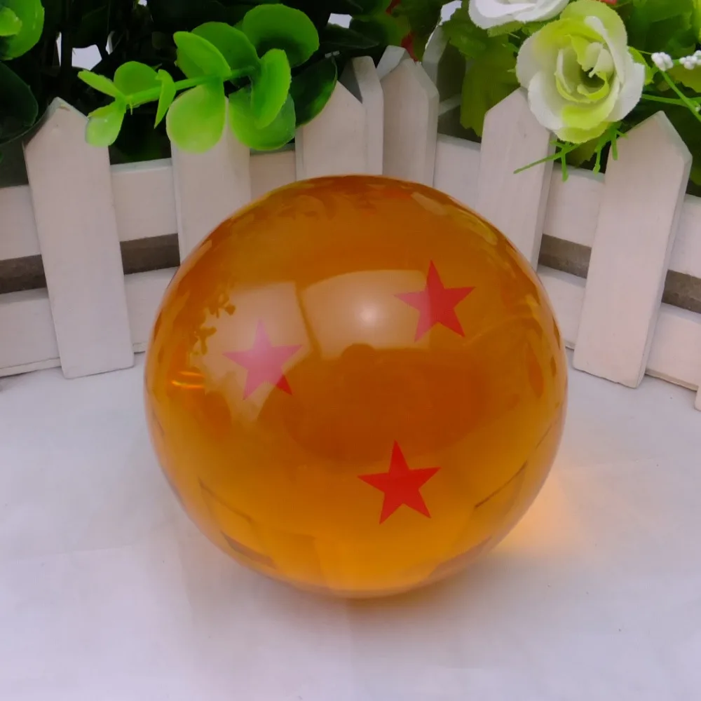Оригинальная коробка 76 мм Dragon Ball Z хрустальные шары фигурку аниме 1 2 3 4 5 6 7 Star Dragonball