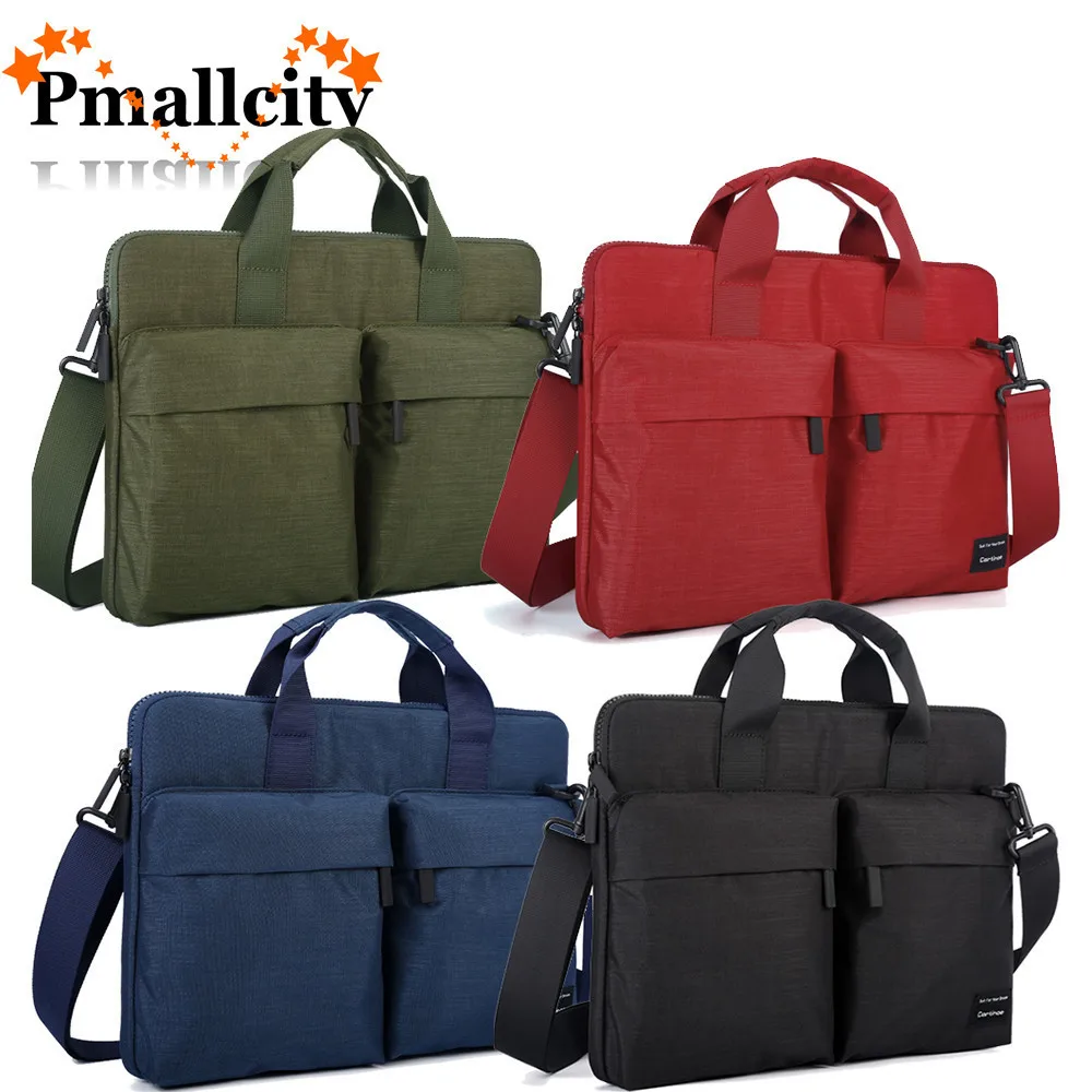 Waterproof Nylon Laptop Shoulder bag 15.6 14 13.3 11.6 Inch Notebook Messenger Bag Men Women Case for Macbook Touchbar 13 PRO 15 |