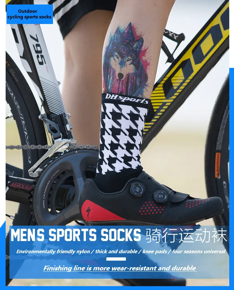 Велосипедные носки мужские wo мужские Calcetines Ciclismo бег скейтборд Hombre футбольные Леггинсы Баскетбол Спорт Meias Пилатес футбол