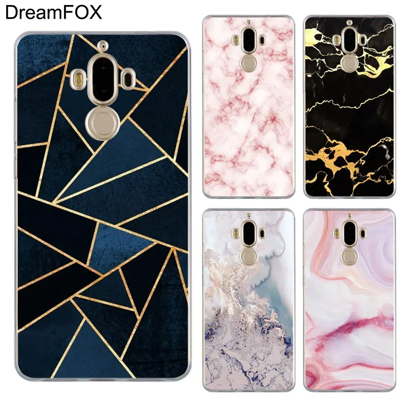 DREAMFOX L593 мраморный Мягкий силиконовый чехол из ТПУ для huawei mate Nova 2 9 10 20 30 Lite Pro Plus |