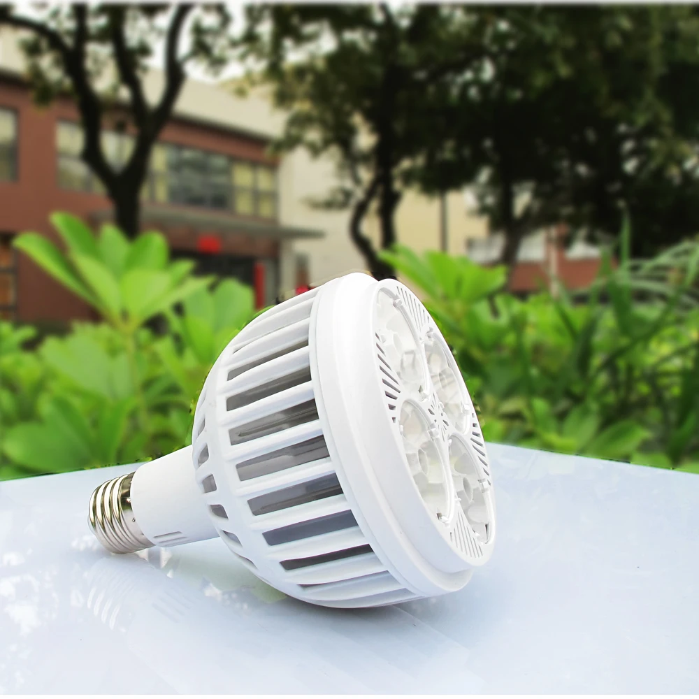 120 Вт Светодиодный светильник для выращивания полный спектр Par30 E27 лампа