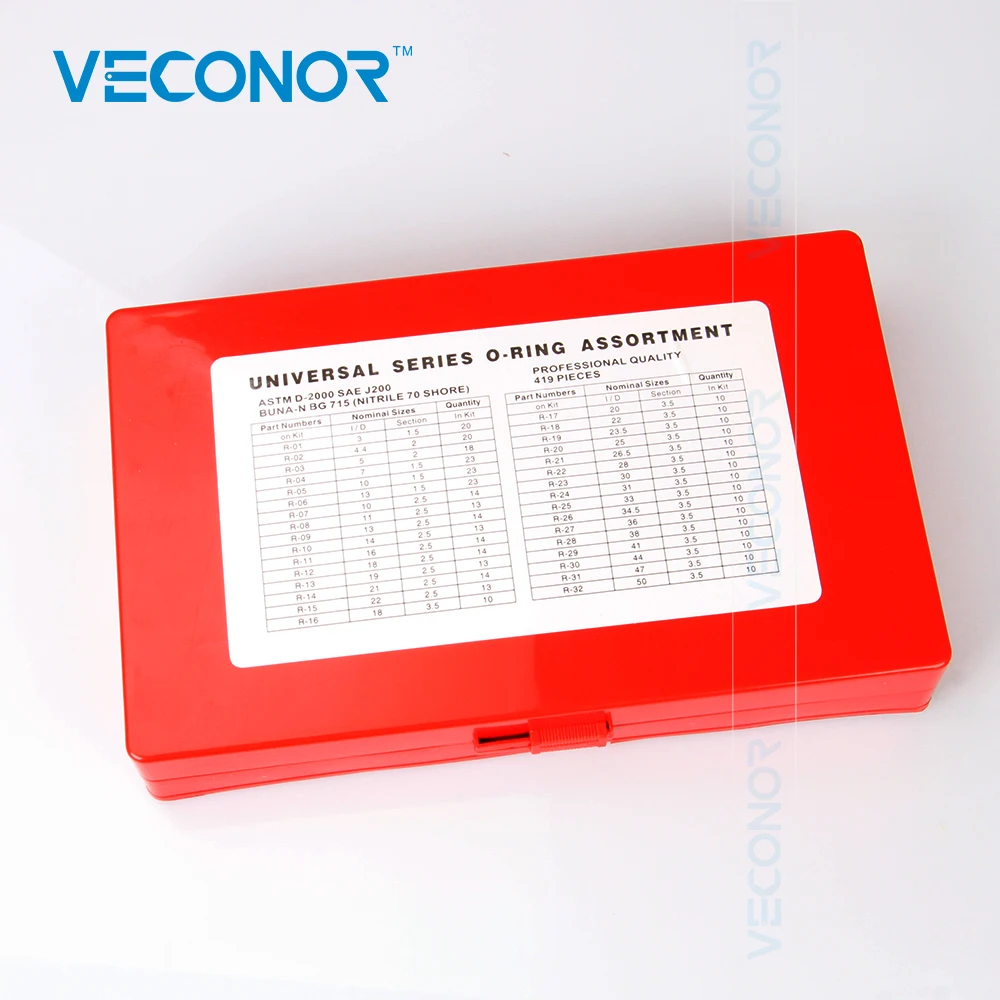 Набор для высокотемпературной передачи 419 шт./419 шт. резиновое уплотнение набор