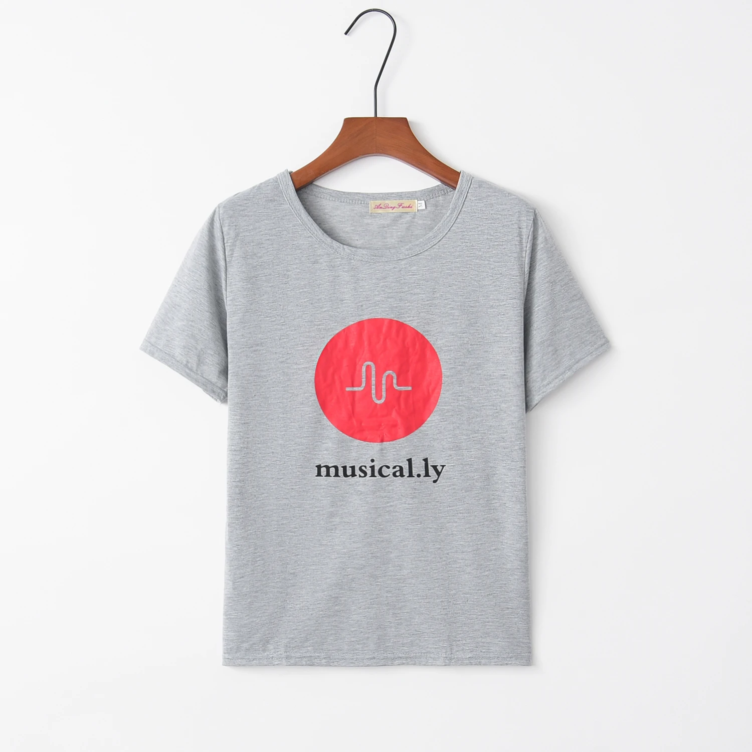 2019 распродажа Новое поступление повседневная Корейская футболка Tumblr и полиэстер