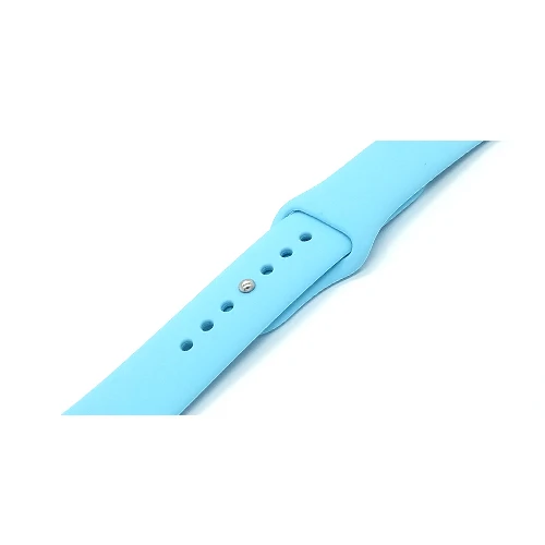 Turquoise Спортивный силиконовый ремешок для apple watch Series 4, 44 мм, 40 мм, сменный ремешок для браслета, ремешок для часов apple Watch 3, 42 мм, 38 мм, полосы - Цвет: Turquoise