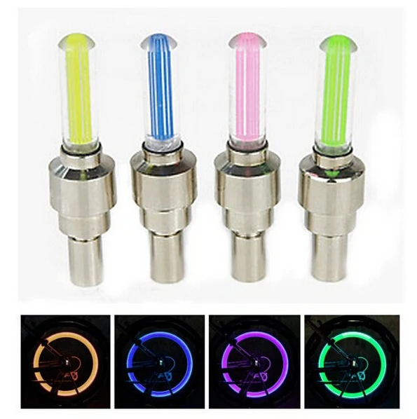 10 шт./лот велосипедные фары для горного велосипеда светодиоды шины колпачки на