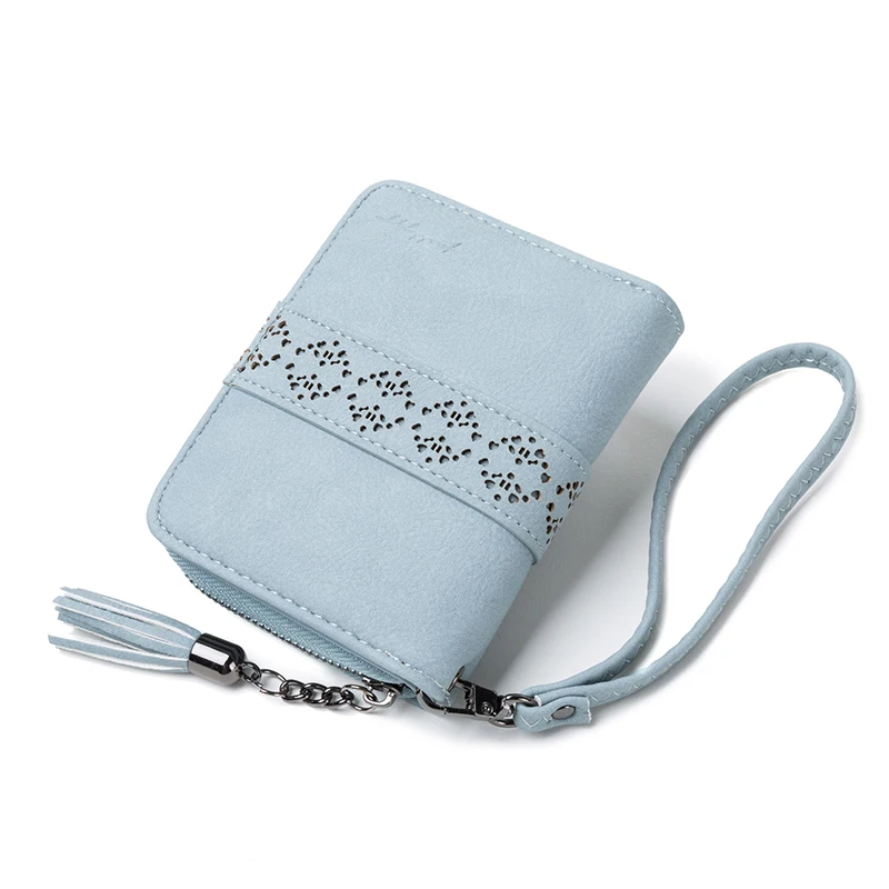 Новинка женский короткий кошелек клатч с цветочным рисунком мини сумка для