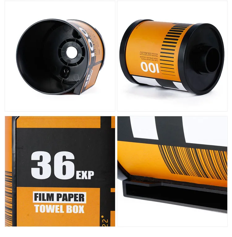 Creative film tissue box pumping paper towel tube Home Car Tissue Case Box Container Towel Napkin PapersBox | Дом и сад