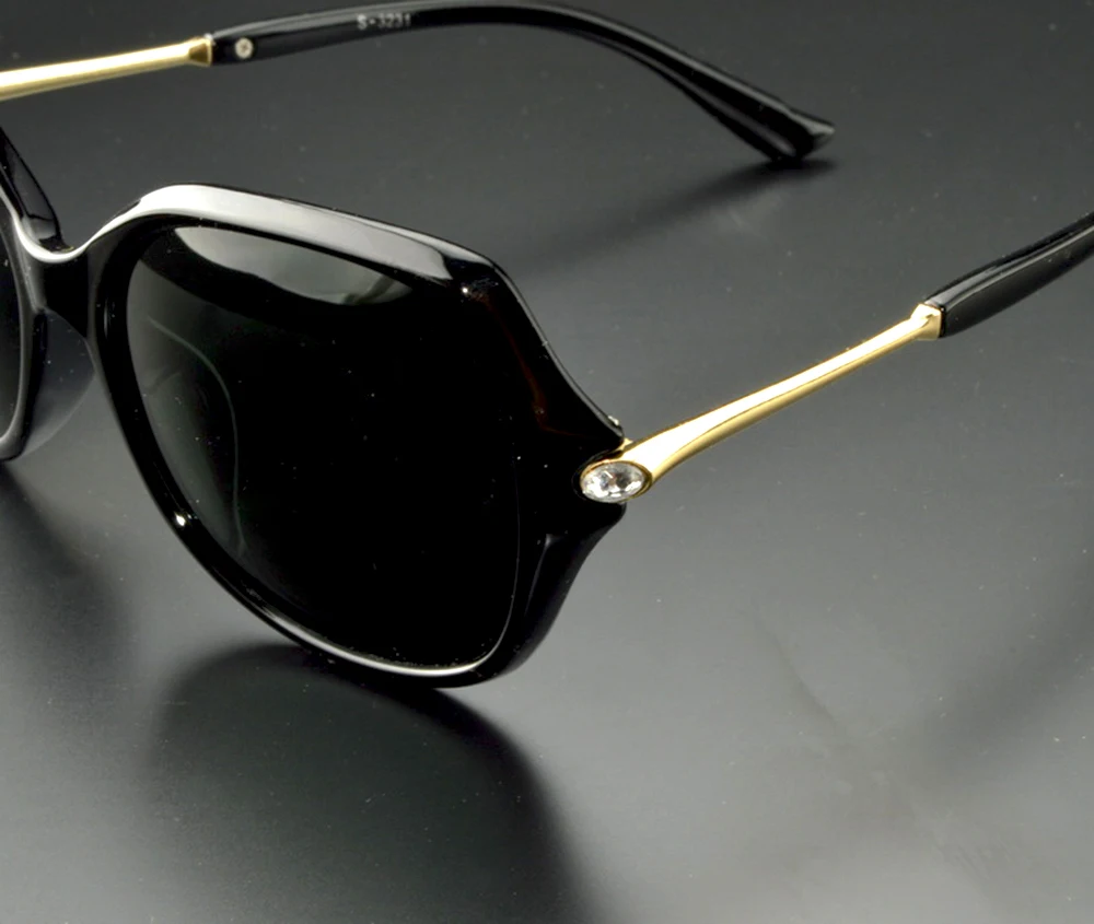 Oculos Masculino ограниченное количество негабаритных женщин Поляризованные солнечные очки на заказ близорукость минус рецептурные линзы-от 1 до 6