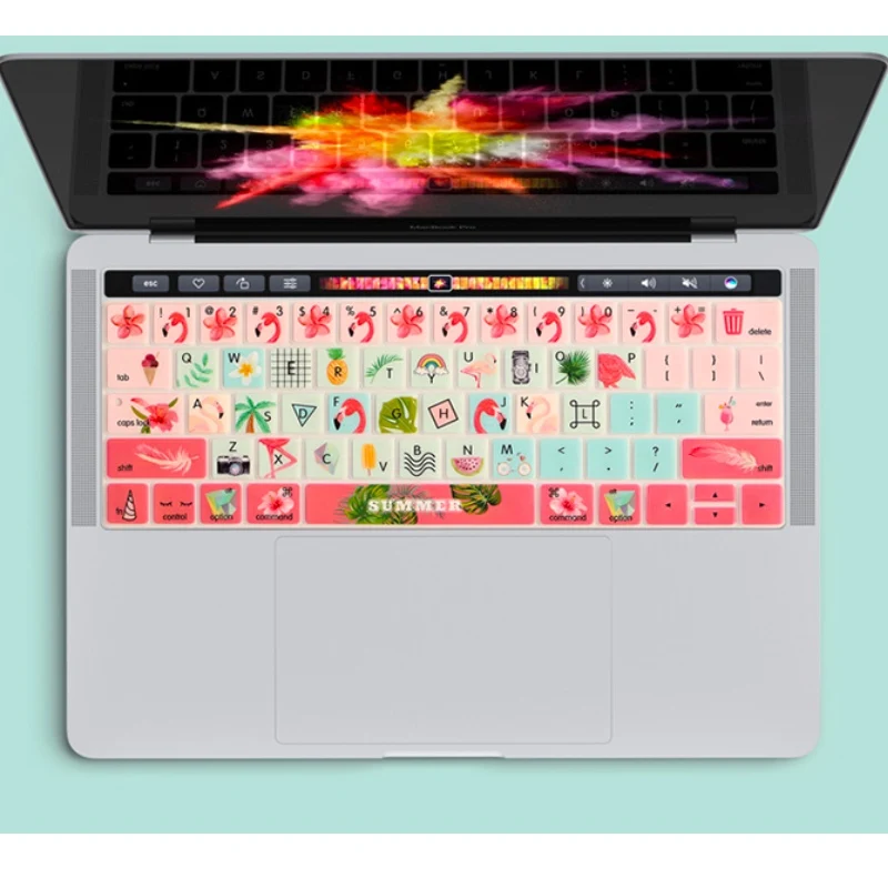 Супер кавайный чехол для клавиатуры Apple MacBook Pro 13 без сенсорной панели A1708 12 дюймов