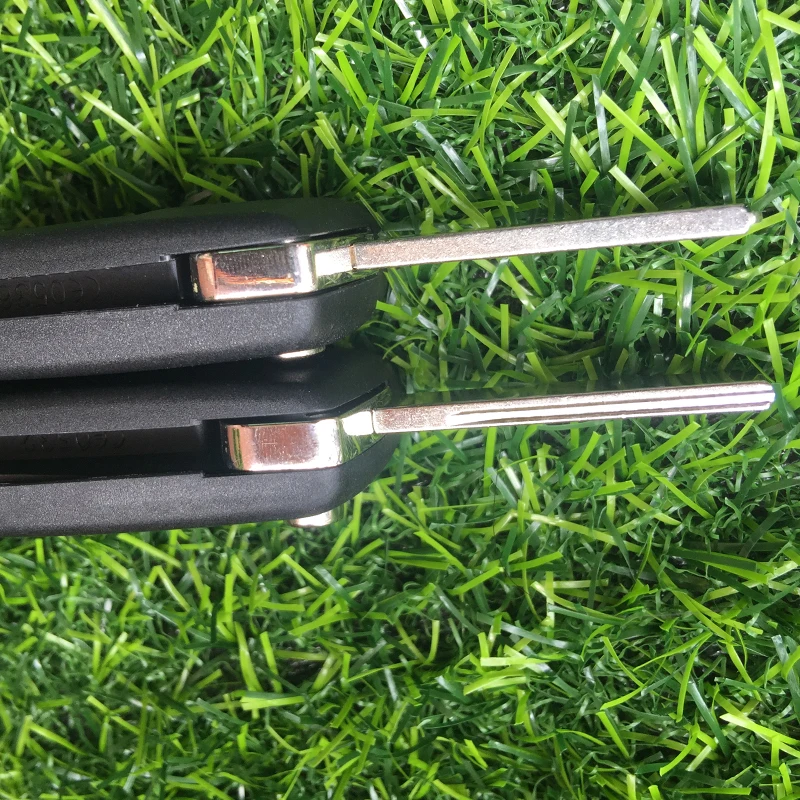 2 кнопки CE0536 пульт дистанционного ключа брелок для peugeot 207 307 308 407 807 откидной Складной автомобильный ключ чехол без выреза VA2/HU83 лезвие