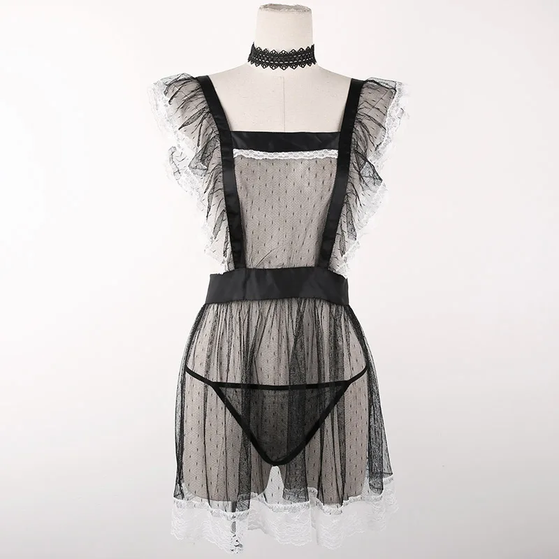 Сексуальное эротическое женское нижнее белье feвызывающая кукла прозрачная