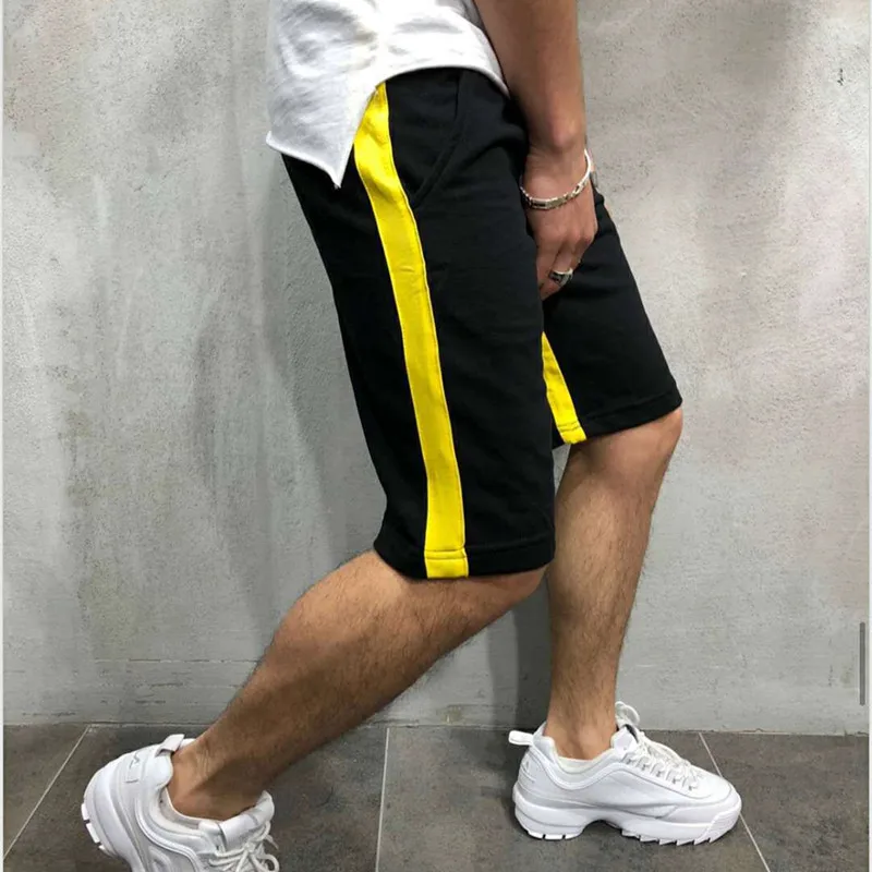 Тренажерный зал х/Б мужские шорты Running спортивные короткие беговые Фитнес