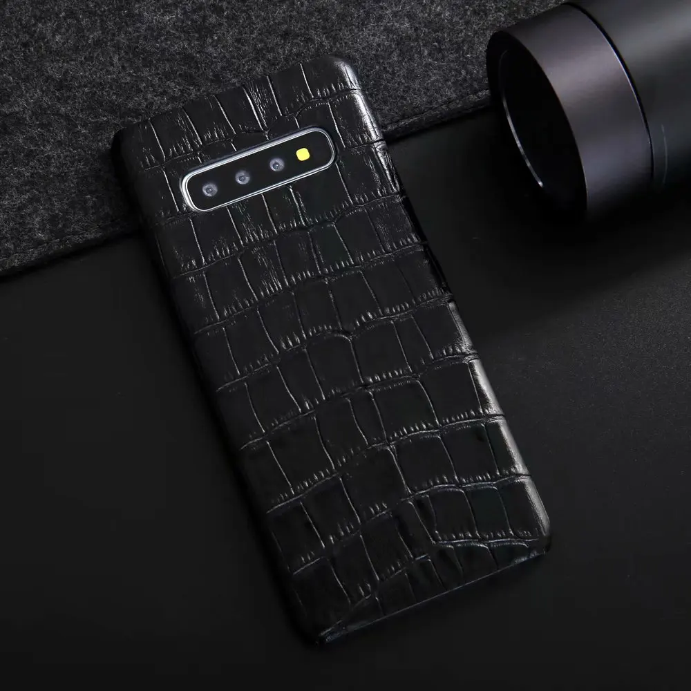 RedKoi Phone Genuine Case for Samsung S20 Plus Ultra S10 5G Brand Crocodile Pattern Leather Back Cover | Мобильные телефоны и