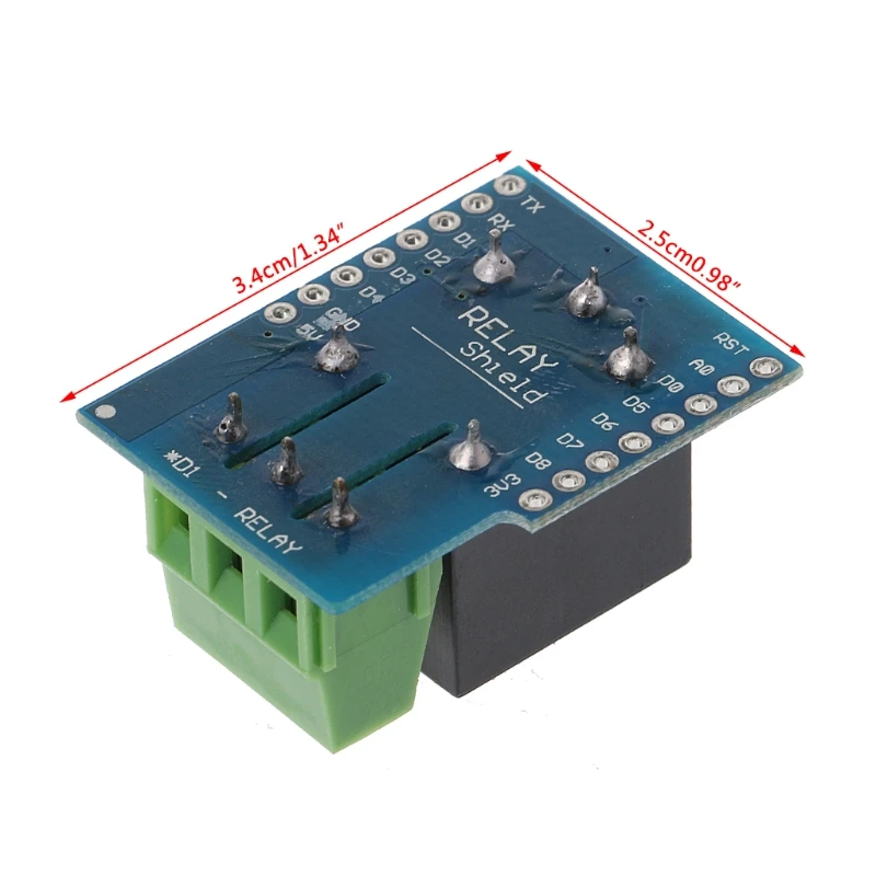 Релейный Щит для WeMos D1 Mini Wifi ch340 IoT Lua Arduino совместимый 397|Автоматические