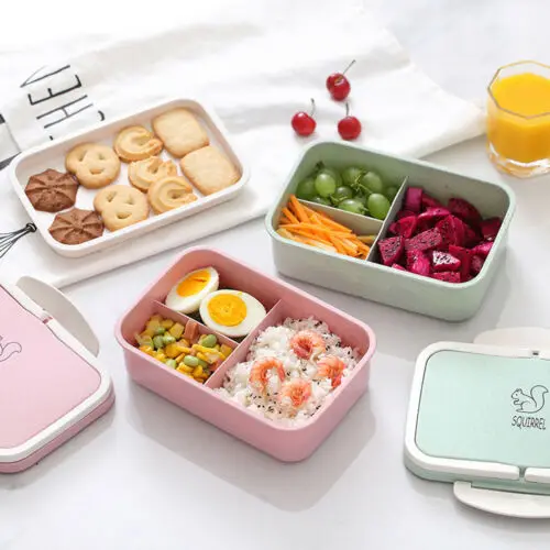 2 Layer Silicone Food Portable Lunch Box Bowl Bento Boxes Folding Collapsible Storage For Kids Adult | Дом и сад