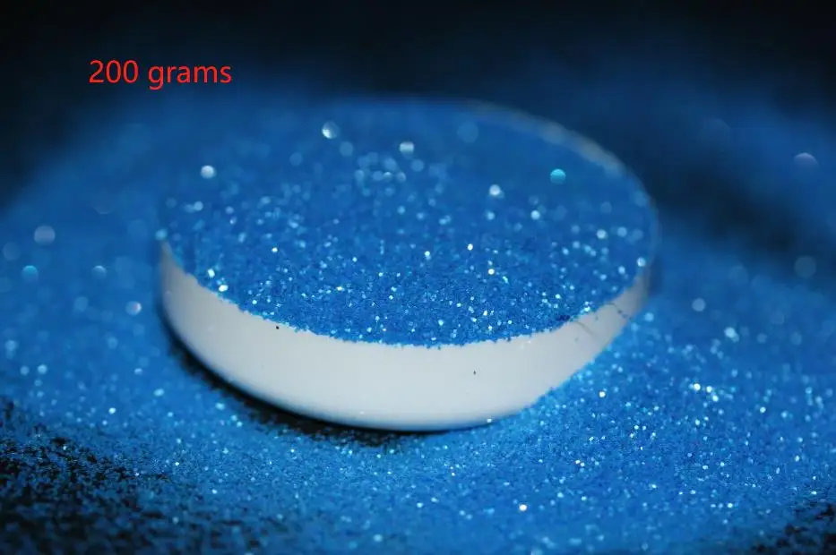 Q07 200 grams Неоновый матовый Блестящий Блеск для украшения ногтей, акриловая смола, блестящий порошок, блестящий сахарный блеск для ногтей, горячая Распродажа, пылезащитный - Цвет: Q07 200 grams
